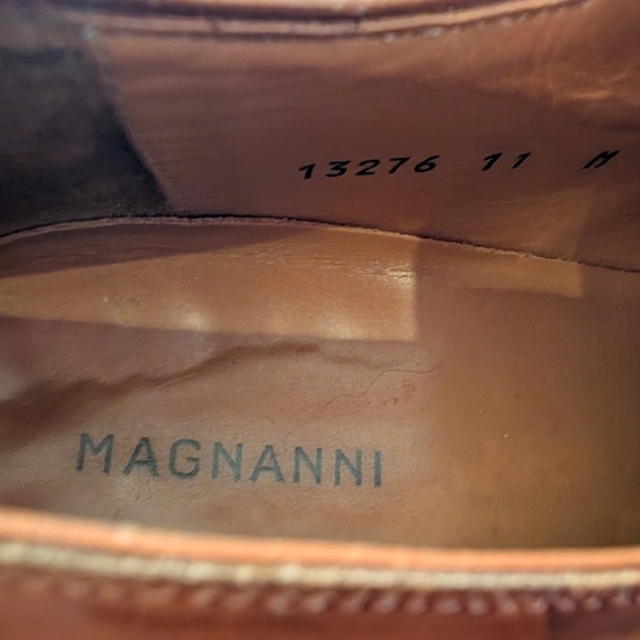 Magnanni Brown Dress Shoes Size 11 main image 9